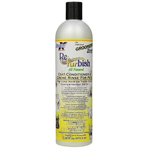 Groomers Edge Re-Fur-Bish Pet Conditioner, 16-Ounce