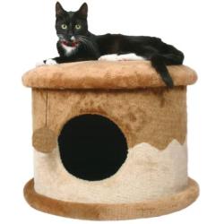 Royal Pet Club Pet Products Cozy Cat Cave (Brown/Beige)