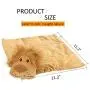 Yagamii Pet Toys Squeak Plush Mat with Sound Paper Inside,Cats Play Cushion Pad for Small Medium Large Dog Cats,Pets Fun Toy Entertainment Exercise Tool to Keep Fit