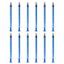 12 Pack - 1ml Plastic Syringe with Measurement, No Needle Suitable for Refilling and Measuring Liquids, Feeding Pets, Oil or Glue Applicator