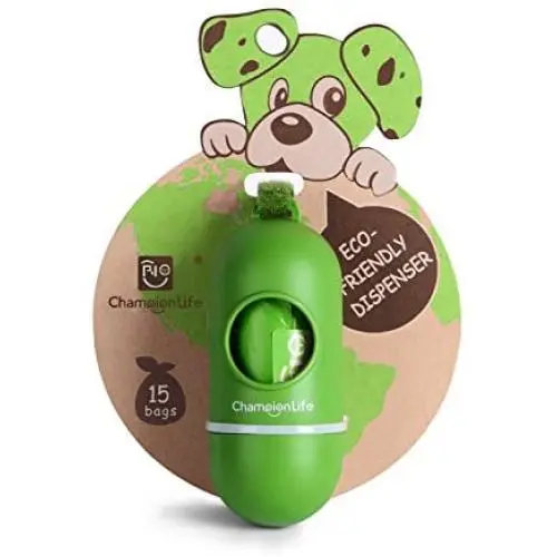 ChampionLife Leash Dispenser for Dog Waste Bags, including 15-Count Cherry-scented Dog Waste Bags ChampionLife Leash Dispenser for Dog Waste Bags, including 15-Count Cherry-scented Dog Waste Bags