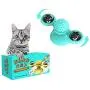 WWYM Windmill Cat Toy, Portable Turntable Scratching Tickle Cats Hair Brush, with Rotating Pet Training Interactive Balls,Blue WWYM Windmill Cat Toy, Portable Turntable Scratching Tickle Cats Hair Brush, with Rotating Pet Training Interactive Balls,Blue