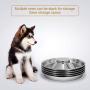 KASBAH Stainless Steel Dog Bowls for Puppy, 2 Pack Puppy Feeder Bowl for Feeding Food and Water Weaning Pet Feeder Bowl Water Bowl for Small Dogs/Cats/Pets