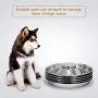 KASBAH Stainless Steel Dog Bowls for Puppy, 2 Pack Puppy Feeder Bowl for Feeding Food and Water Weaning Pet Feeder Bowl Water Bowl for Small Dogs/Cats/Pets KASBAH Stainless Steel Dog Bowls for Puppy, 2 Pack Puppy Feeder Bowl for Feeding Food and Water Weaning Pet Feeder Bowl Water Bowl for Small Dogs/Cats/Pets
