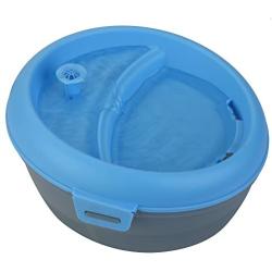 CoolerDog Healthspring Pet Fountain - Automatic Drinking Fountain with Moving, Filtered Water System