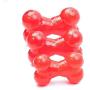 Ethical Pets SPOT Play Strong Medium Bone 5.5” | Dog Toys For Aggressive Chewers | Indestructible Dog Toys | Bone | Chew Toys For Aggressive Dogs | Interactive Dog Toy | Dog Chew Toys For Aggressive Chewers, Red (54004)