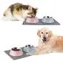 Dcxz Silicone Pet Food Mat Non-Slip Easy Clean Waterproof 19”x12”Large Gray with 0.5”Raised Edge for Dog Cat Feeding Mat Black Dcxz Silicone Pet Food Mat Non-Slip Easy Clean Waterproof 19”x12”Large Gray with 0.5”Raised Edge for Dog Cat Feeding Mat Black