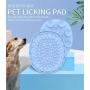 Chairlish Dog Lick Pad Dog Washing Distraction Device Slow Eating Lick Mat for Dogs Peanut Butter Lick Pad with Super Suction for Pet Bathing Grooming, and Dog Training
