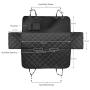Dog Car Seat Cover , MOKOQI Back Seat Protector Pet Mat Hammock Dog Cover for Cars & SUVs, Keeping Car Backseat Pristine Clean After Travel ,Waterproof ScratchProof Non-Slip Pet Seat Covers