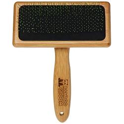 Alcott Bamboo Groom Soft Slicker Brush Large (BG SSLICK LG)