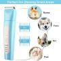 BABYLTRL Dog Nail Grinder & Dog Clippers, 2 in 1 Pet Nail Grinder 3 Speed Rechargeable Dog Grooming Clippers Painless Paws Smoothing Dog Nail Trimmers Low Noise for Large Medium Small Dogs & Cats