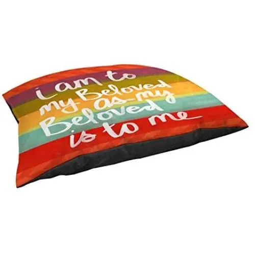 Manual Woodworkers & Weavers Fleece Top Toy or Small Breed Pet Bed, Beloved, Multi Colored Manual Woodworkers & Weavers Fleece Top Toy or Small Breed Pet Bed, Beloved, Multi Colored