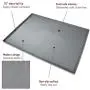 Leashboss Splash Mat Dog Food Mat with Tall Lip, M/L (20''x13''), XL (25”x17”) or XXL (30''x22'') Dog Bowl Mat for Food and Water, Non Slip Waterproof Silicone Pet Food Mat for Dogs and Cats Leashboss Splash Mat Dog Food Mat with Tall Lip, M/L (20''x13''), XL (25”x17”) or XXL (30''x22'') Dog Bowl Mat for Food and Water, Non Slip Waterproof Silicone Pet Food Mat for Dogs and Cats