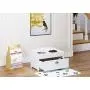 PAWLAND Dog Bowls Elevated Stainless Steel Dog Bowls and Food Storage Box Pet Feeder Bowls for Dogs Pets, White PAWLAND Dog Bowls Elevated Stainless Steel Dog Bowls and Food Storage Box Pet Feeder Bowls for Dogs Pets, White