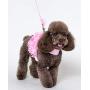 Dashin Dogz Pink Dog Harness and Leash Set for XSmall & Small Breeds Like Chihuahua, Teacups, Yorkys Puppy Harness
