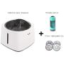 Induction Automatic Switch Pet Water Dispenser, 1.5 litre Cat and Dog Water Dispenser cat and dog water Dispenser, Replaceable Double-layer Filter System, Easy to Disassemble and Clean, Rechargeable