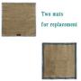 Multifunctional Cat Scratching Mat Sofa Armrest Storage Natural Sisal Cat Scratcher Pet Scratch Protector Couch Shield Cat Scratching Pads Couch Protector Guard