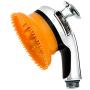 Simo Tech PET Shower Head Massage Bath Clean Brush Tool for Dog Cat Puppy