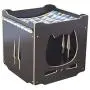 Indoor Cat Bed, Composite Broad Sturdy Cat House, Stackable Cat Tower, Washable Cat Hammock, Ventilated Cat Condo Indoor Cat Bed, Composite Broad Sturdy Cat House, Stackable Cat Tower, Washable Cat Hammock, Ventilated Cat Condo