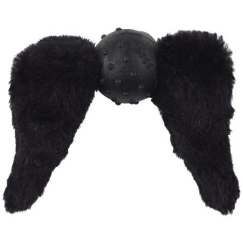 Doggles Mustache with Chops Toy for Dogs, Black