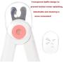 XINKYD Dog Nail Clippers,Dog Nail Clippers with Light,Dog Nail Clippers for Small Dogs,cat Nail Clippers with Safety Guard,Dog Nail Clippers Small Breed,Small Dog Nail Clippers