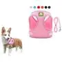 FEimaX Dog Harness and Leash Set, No-Pull Breathable Soft Mesh Puppy Vest Harness Reflective Adjustable Pet Harnesses for Small Medium Dogs and Cats - Outdoor Easy Control for Walking FEimaX Dog Harness and Leash Set, No-Pull Breathable Soft Mesh Puppy Vest Harness Reflective Adjustable Pet Harnesses for Small Medium Dogs and Cats - Outdoor Easy Control for Walking