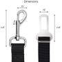 Dog Seat Belt, Pet Dog Cat Car Seatbelt Harness Safety - Adjustable Safety Belt Pet Leash - Heavy Duty Nylon - Universal Fit (1 Leash)