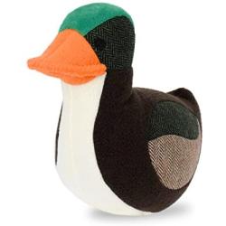 Martha Stewart Fleece Mallard Bonded Mesh Dog Toy for Moderate Chewers