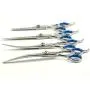 LILYS PET Professional PET Dog Grooming Scissors Suit,RED/Blue Ring, Cutting&Curved&Thinning Shears LILYS PET Professional PET Dog Grooming Scissors Suit,RED/Blue Ring, Cutting&Curved&Thinning Shears