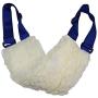 SGT KNOTS Support Harness Pet Sling for Large & Medium Dogs Sheepskin Like Rehabilitation Lift w/Adjustable Nylon Straps - for Hip Assist Stability, Injured, Disabled, Arthritis, ACL, Joint Pain
