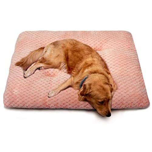 MUMUPET Plush Pet Dog Bed Pad | Machine Wash & Drying | Traditional Sofa-Style Cat Bed, Puppy Bed, Rabbit Bed | Dog Mat for Extra Small Dogs and Puppies