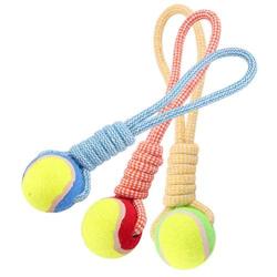 Rope Toys for Dogs, 3 Pieces Cotton Durable Rope Teeth Care for Small and Medium Dogs