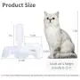 MILIFUN Double Dog Cat Bowls - Pets Water and Food Bowl Set, 15°Tilted Water and Food Bowl Set with Automatic Waterer Bottle for Small or Medium Size Dogs Cats MILIFUN Double Dog Cat Bowls - Pets Water and Food Bowl Set, 15°Tilted Water and Food Bowl Set with Automatic Waterer Bottle for Small or Medium Size Dogs Cats