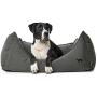 HUNTER Living 60862 Dog Bed 60 x 43 x 16 cm Charcoal Grey