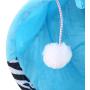 MJEMS Cat Tunnel with Play Ball, Small Pet Interactive Peek-a-Boo Chute Cat Tube Toy, Camouflage S-Tunnel for Indoor Cat, Best for Puppy, Kitty, Kitten, Rabbit, Hideout Winter Warm Velvet Cage