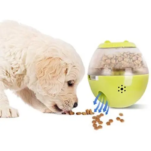 Pepilet Dog Cat Slow Feeder Tumbler Interactive Dog Puzzle Toys Healthy Feeding Snack Dispensing Toys Adjustable Strange Cry Tumbler (Green) Pepilet Dog Cat Slow Feeder Tumbler Interactive Dog Puzzle Toys Healthy Feeding Snack Dispensing Toys Adjustable Strange Cry Tumbler (Green)