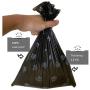 HaoDeng Poop Bag Dispenser - Includes 1 Roll (15 Bags) - Large, Earth-Friendly, Leak-Proof Pet Waste Bags