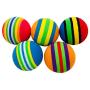 PET SHOW 15pcs 1.4” Cat Toy Balls Interactive EVA Soft Foam Colorful Rainbow Kitten Toys Ball for Small Dogs Puppies Puppy Quiet Indoor Outdoor Play Activity Chase Training