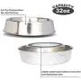 Iconic Pet 32 oz/ 4 Cup Anti Ant Stainless Steel Non Skid Pet Food/Water Bowl - Noise Free Ant Resistant Dog/Cat Feeding Bowl with Unique Design & Rubber Base Makes It an Elegant Ant Proof Dish Iconic Pet 32 oz/ 4 Cup Anti Ant Stainless Steel Non Skid Pet Food/Water Bowl - Noise Free Ant Resistant Dog/Cat Feeding Bowl with Unique Design & Rubber Base Makes It an Elegant Ant Proof Dish