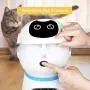 Keprix Automatic Cat Feeder Dog Feeder 118oz for Cat and Small Size Dog with Distribution Alarms, Portion Control, Voice Recorder, Programmable Timer for up to 4 Meals per Day