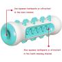 UHKZ Tough Dog Chew Toys for Aggressive Chewers-Nearly Indestructible Non-Toxic Nylon and Natural Durable Rubber Chew Toys Bone for Large Medium Dogs.