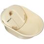 Petmate Fresh Flow II Fountain, 50 oz, Bleached Lenin