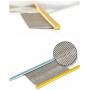 Smith Chu Professional Fine Tooth Pin Tail Comb for Dogs Cats - Aluminium Ally Anti Static Hair Trimmer Combs - Pet Dog Grooming Teasing Comb for Dog Groomers