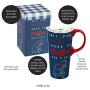 Ceramic Travel Cup, 17 OZ,w/box and Tritan Lid, Pet Pride, Dog