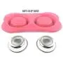 Sequoialake Dog Bowls with Anti-Overflow and Anti-Skid Silicone Dog Food Mat, Stainless Steel Feeder Easy to Clean for Small Medium Large Dogs Cats Pets Sequoialake Dog Bowls with Anti-Overflow and Anti-Skid Silicone Dog Food Mat, Stainless Steel Feeder Easy to Clean for Small Medium Large Dogs Cats Pets