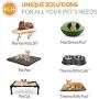K&H PET PRODUCTS Thermo-Kitty Deluxe Hooded Cat Bed K&H PET PRODUCTS Thermo-Kitty Deluxe Hooded Cat Bed