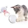 CHOKMAX Cat Toys Balls, Newest Version Interactive Smart Cat Toy, Automatic Rechargeable Self Rotating Rolling Ball with LED Light Pet Exercise Chaser Toy for Indoor Cats CHOKMAX Cat Toys Balls, Newest Version Interactive Smart Cat Toy, Automatic Rechargeable Self Rotating Rolling Ball with LED Light Pet Exercise Chaser Toy for Indoor Cats