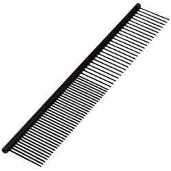 Ryans Pet Supplies Paw Brothers Greyhound Style Comb for Dogs, True Teflon, Fine/Medium, 7.5in