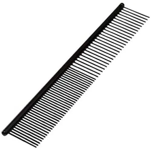 Ryans Pet Supplies Paw Brothers Greyhound Style Comb for Dogs, True Teflon, Fine/Medium, 7.5in