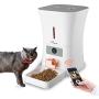 SKYMEE 8L WiFi Pet Feeder Automatic Food Dispenser for Cats & Dogs - 1080P Full HD Pet Camera Treat Dispenser with Night Vision and 2-Way Audio, Wi-Fi Enabled App for iPhone and Android